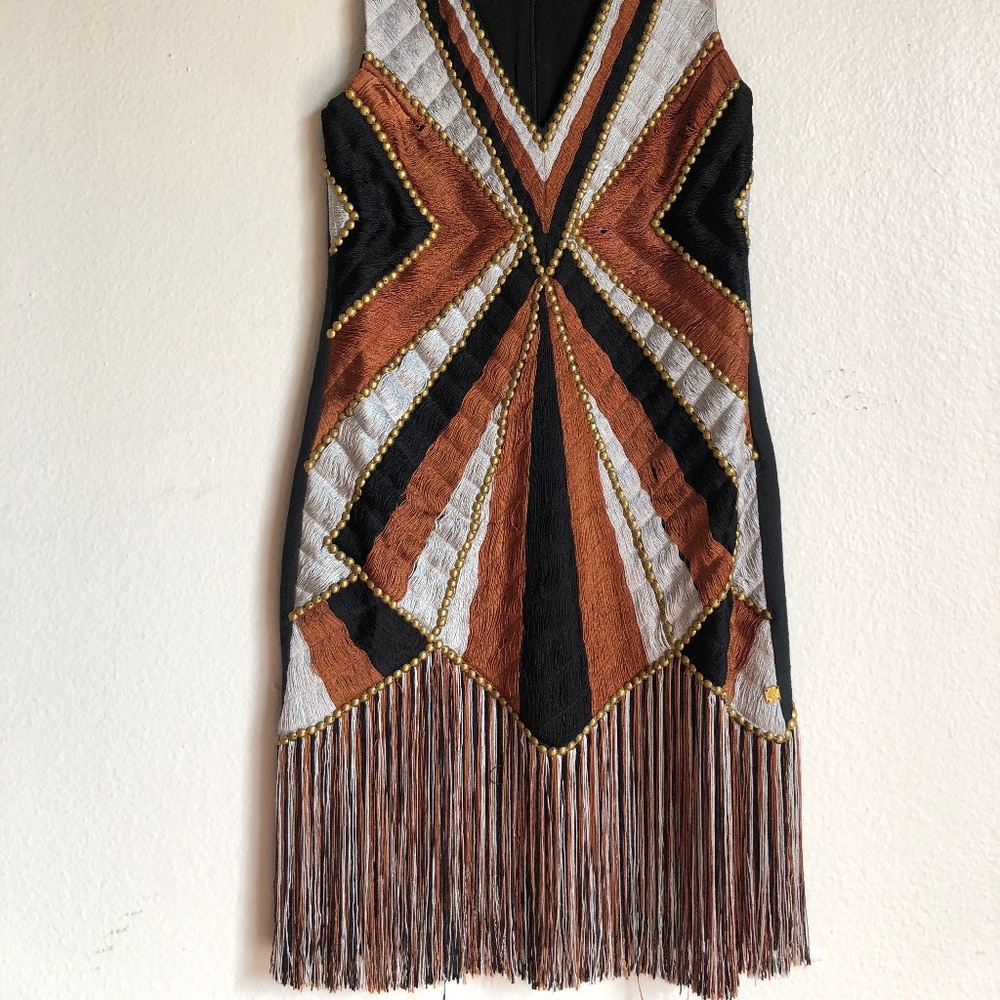 One Teaspoon Southern Star Fringe Dress